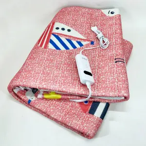 Электропростынь электрическая простынь с подогревом Electric Blanket 180х150см красный