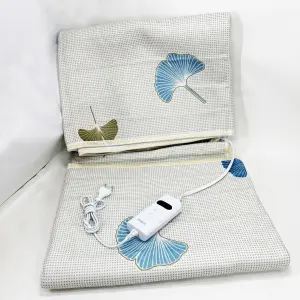 Электропростынь электрическая простынь с подогревом Electric Blanket 180х150см крапка