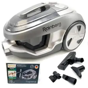 Бытовой пылесос Rainberg RB-659 S мультициклонного типа с контейнером 4л, 4200Вт