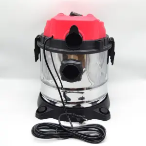 Мощный строительный пылесос Rainberg RB-2277, 3800 Вт, для влажной и сухой уборки