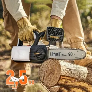 Аккумуляторная цепная пила Litheli питание от павербанка УМБ Litheli Power Bank 10000 мАч 45Вт 2А (U20CS00-0U220)