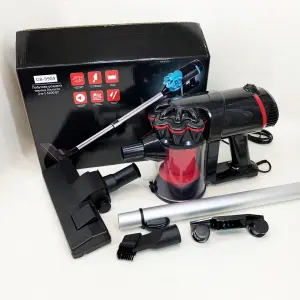 Бытовой контейнерный вакуумный вертикальный пылесос GOLDBERG GB-9904 5200 Вт циклонного типа Red