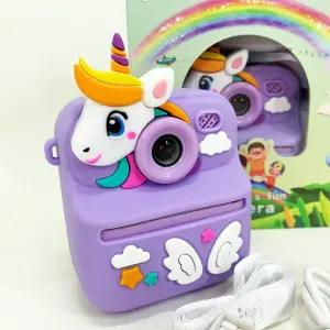 Детский фотоаппарат мгновенной печати S11 Purple