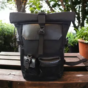Рюкзак Rolltop мужской женский для путешествий и ноутбука, Ролтоп большой для города