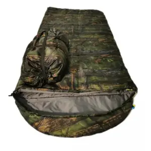 Спальный мешок sleeping bag 210*70 см камуфляжный, Спальник зимний 30, компактный, Спальник мешок зимний