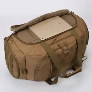 Дорожная тактическая сумка-трансформер – рюкзак + сумка через плечо