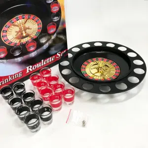 Алкогольная рулетка с рюмками игровой набор 