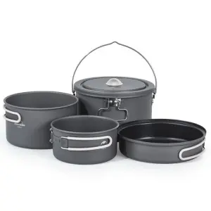 Набор посуды Naturehike CNH22CJ002 2 кастрюли котелок сковородка