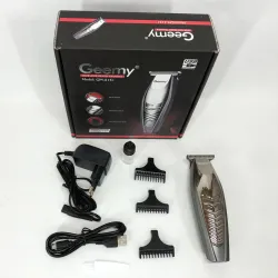 Машинка для стрижки GEMEI GM-6141, подстригательная машинка, профессиональная электробритва