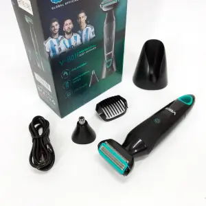 Акумуляторна электробритва для стрижки VGR V-601 от USB бритва электрическая с насадками профессиональная