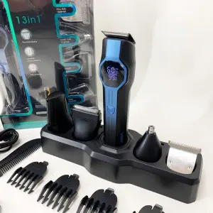 Набор для стрижки VGR V-173 BLUE 13 в 1