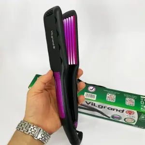 Плойка-гофре для волос ViLgrand VHS-110. Цвет: фиолетовый