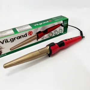 Плойка конусная ViLgrand VHC-3041LC. Цвет: красный