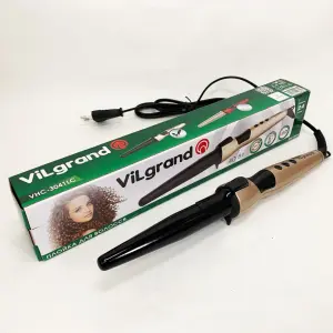 Плойка конусная ViLgrand VHC-3041LC. Цвет: золотой