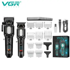 Комплект 2 в 1 VGR V-600 V-900. Цвет: черный
