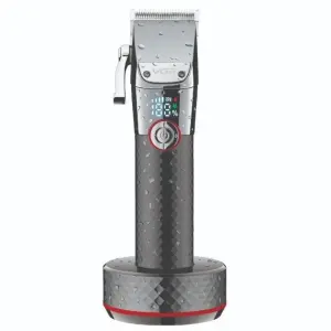 Профессиональная беспроводная машинка для стрижки VGR V-682 RED триммер для волос