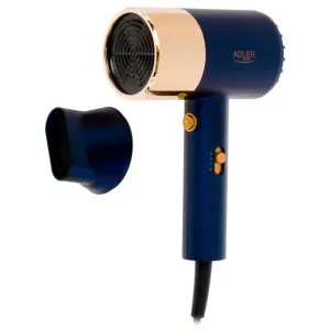 Фен Adler AD 2280 1800Вт 2 скорости 3 режима холодный воздух концентратор кабель 1,8м