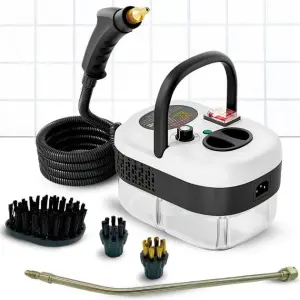 Универсальный пароочиститель Domotec MS-5354 2500Вт с насадками 1.2 л для ухода за домом 3 бар