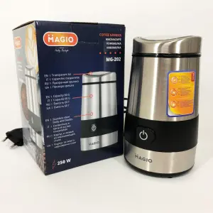 Кофемолка MAGIO MG-202 250 Вт, кофемолка для круп, кофемолка для перца, машинка для помола кофе
