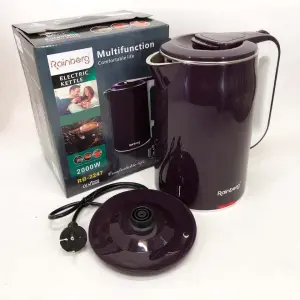 Чайник электрический Rainberg RB-2247 2000Вт 2л. Цвет: баклажан