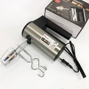 Ручной миксер кухонный DOMOTEC R.6690 универсальный 5 скоростей 200 W, Миксер блендер ручной