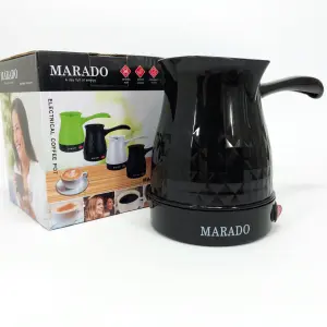 Электрическая турка для кофе Marado MA-1625, Турка для заварного кофе для приготовлени кофе. Цвет: черный