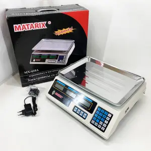 Весы торговые MATARIX MX-410A 50 кг электронные с калькулятором 220 В