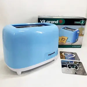 Тостер VILGRAND VT0722P. Цвет: голубой
