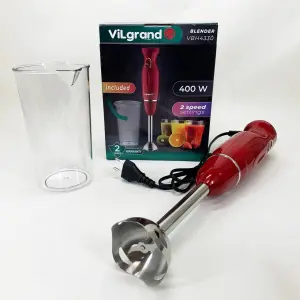 Блендер ViLgrand VBH4330. Цвет: красный