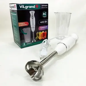 Блендер ViLgrand VBH4330. Цвет: белый