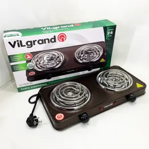 Настольная плита ViLgrand VHP132. Цвет: коричневый