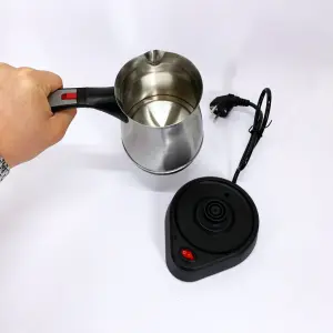 Электрическая мини кофеварка электротурка Domotec MS-127 0.5л