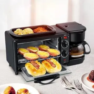Многофункциональная печь 3 в 1 Domotec MS-5308В