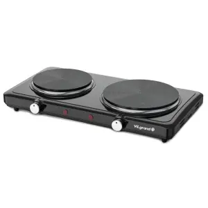 Плита настольная VILGRAND VHP182F Black 2500Вт