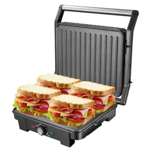 Электрический гриль Adler AD 3051 XL контактный 2800Вт