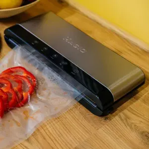 Сенсорный вакууматор Magio MG-385 автоматический и ручной режим, влажное и сухое