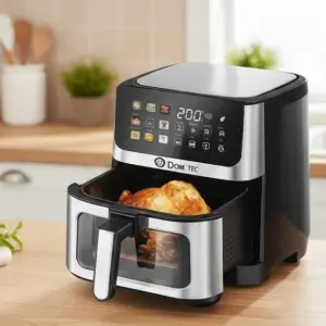 Аэрофритюрница Domotec Air Fryer MS-3224 сенсорное управление 12л 4500Вт