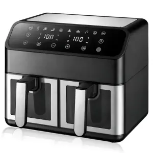 Аэрогриль с двойной корзиной Domotec MS-3226 4800 Вт 13л с регулировкой температуры