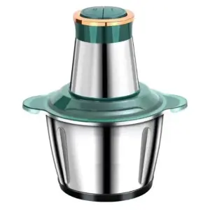 Измельчитель для кухни, измельчитель чоппер кухонный, блендер с металлической чашей 2л