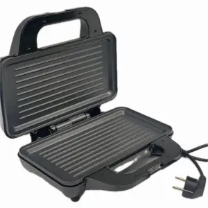 Прижимной контактный домашний электрический гриль Rainberg RB-2274 с антипригарным покрытием 1800Вт