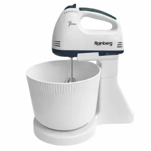Миксер 7 скоростей с чашей 2 л Rainberg RB-1005 500Вт Blue