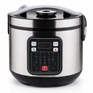 Мультиварка 30 программ Crownberg CB-5528 5л 1000Вт электронное управление с дисплеем и функцией скороварки