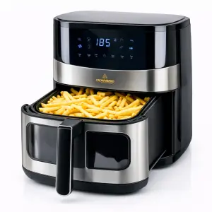 Кухонный аэрогриль Crownberg CB-5554 6.5л 2000Вт многофункциональная фритюрница мультипечь