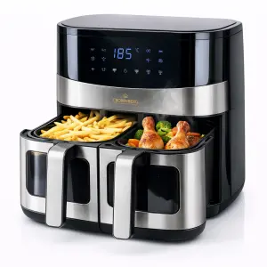 Аэрогриль мультипечь аэрофритюрница Crownberg CB-5556 11л 2600Вт