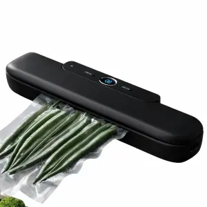 Вакуумный упаковщик автоматический с дисплеем Vacuum sealer NEW BLACK