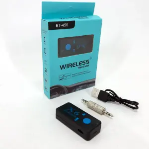 Беспроводной адаптер Bluetooth приемник аудио ресивер BT-X6, Фм модулятор блютуз в машину