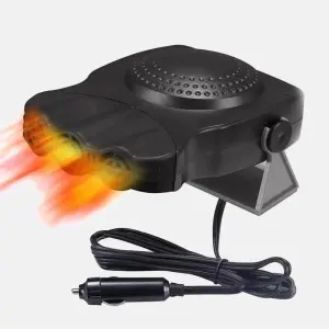 Тепловентилятор автомобильный Car Fan CF-612, дуйка для авто, Универсальный обогреватель в машину