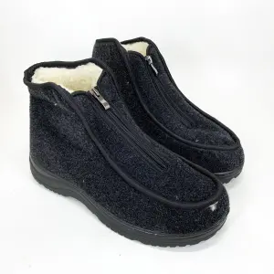 Ботинки мужские из ткани утепленные 43р 28см, удобная рабочая обувь для мужчин