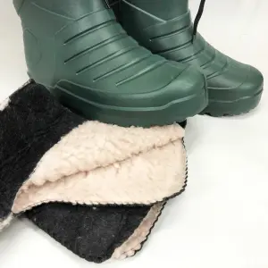 Сапоги резиновые высокие мужские 43р 28,5см утепленные, Активные мужские сапоги для рыбалки