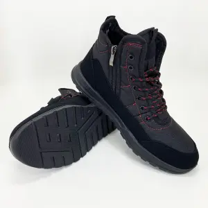 Ботинки мужские осенние зимние утепленные 42р 27,5см, Теплые удобные качественные зимние ботинки